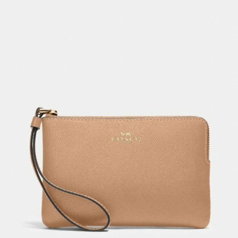 Coach Wristlet Genuine Leather *Brand New Sealed*